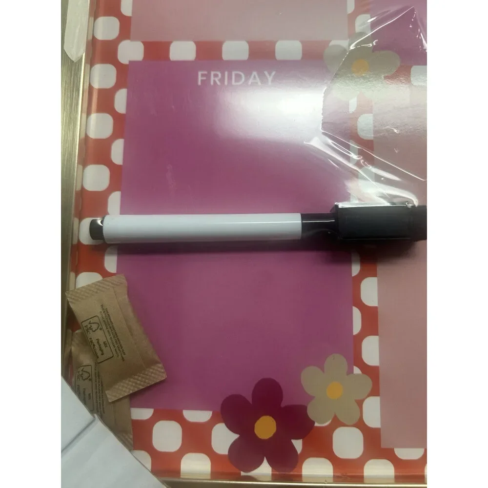 Dry Erase ‘Things To Do’ Days Of The Week Board 16x13 Organize Planner Hanging
